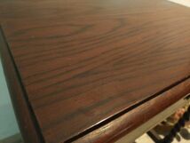Lloyd's Antiques ロイズ・アンティークス 英国コンソールテーブル 幅56cm ツイストレッグ イギリス サイドテーブル 花台 オーク材 無垢材_画像3