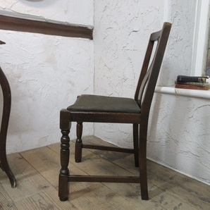 イギリス アンティーク 家具 ダイニングチェア 椅子 イス 木製 オーク 英国 DININGCHAIR 4860cの画像7