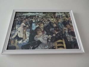 Art hand Auction Art frame § A4 frame (selectable) with photo poster § Renoir § Moulin de la Galette § Impressionist painting, furniture, interior, Interior accessories, others