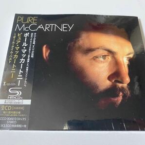 新品未開封　廃盤　入手困難国内盤仕様　高音質SHMCD2枚組　ポールマッカートニー　PURE McCARTNEY ビートルズ Beatles 即決　送料無料