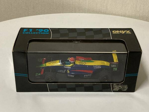 送料無料　オニキス　ONXY　1/43 LARROUSSE ミニカー　089 エリック　ベルナーレ　90