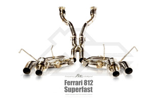 Fi EXHAUST フェラーリ Ferrari 812 Superfast 可変バルブマフラー 可変マフラー リアマフラー ハイブリッドエギゾースト