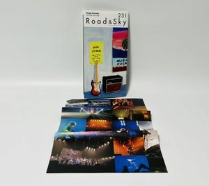 【美品】☆☆☆☆ 浜田省吾 FC会報「Road＆Sky No.231」 武道館コメントチラシ付き ☆☆☆☆ ■ 即決 ■ HTA2