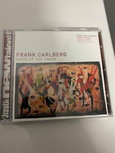 新入荷中古JAZZ CD♪カルテット良作♪State of the Union/Frank Carlberg♪