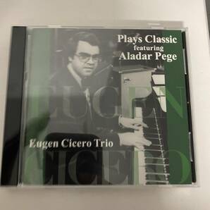 新入荷中古JAZZ CD♪トリオ傑作♪Plays Classic featuring Aladar Pege/オイゲン・キケロ・トリオ♪の画像1