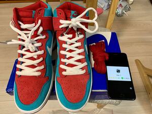 Nike SB Dunk High Bloody Gums 313171 611