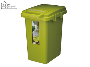 東谷 コンテナスタイル 33リットル ゴミ箱 グリーン 黄緑 キッチン 分別 おしゃれ 33J CS2-33JGR あずまや メーカー直送 送料無料