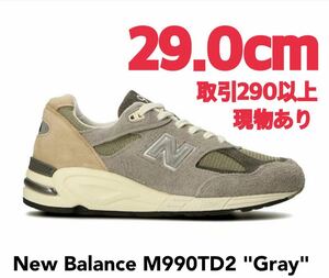 New Balance M990TD2 Gray 29.0cm New balance teti солнечный tisTeddy Santis серый US11