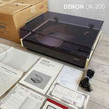 デノン DENON DK-200 ユニバーサル レコード プレーヤー ケース ターンテーブル キャビネット 箱 説明書 オーディオ 日本 コロムビア RO_画像1