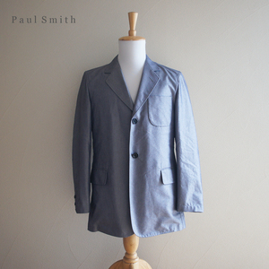 美品 ポール スミス Paul Smith オックスフォード テーラード ジャケット メンズ L ブレザー 上着 トップス スーツ ファッション