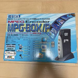 I・Oデータ　MPG-BOX／Ｐ　パラレル接続ビデオキャプチャ