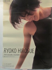 1911MK* настенный календарь [ Hirosue Ryouko docomo календарь 1999] размер : примерно 74cm×52cm*NTT DoCoMo 