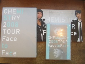 2001MK●ツアーパンフレット「ケミストリー/CHEMISTRY 2008 TOUR “Face to Face”」●ツアーパンフ/川畑要/堂珍嘉邦●DVD付き