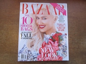 2001MK●洋雑誌「Harper's BAZAAR アメリカ版ハーパーズバザー」2016.8●グウェン・ステファニー/エミリー・ラタコウスキー/靴とバッグ