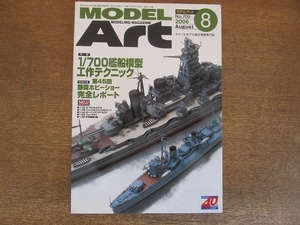 2201CS●モデルアート 709/2006.8●1/700艦船模型工作テクニック/第45回静岡ホビーショー完全レポート