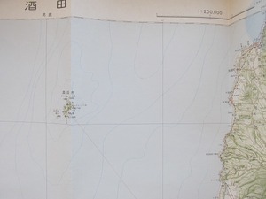 20万分の1地形図「酒田」●昭和56年発行