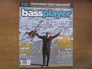 1904nkt●洋雑誌 bass player ベースプレイヤー 2015/3●Stanley Clarke/スタンリー・クラーク/Ben McKee/ベン・マッキー/他