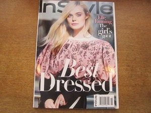 2001MK●洋雑誌「InStyle US アメリカ版インスタイル」2019.11●エル・ファニング/エリカ・バドゥ/リリー・オルドリッジ/カトリーナバルフ