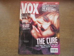 2108MK●イギリス洋雑誌「VOX The NME Monthly」1996.6 ブルートーンズ/キュアー/オービタル/オアシス/レイジ・アゲインスト・ザ・マシーン