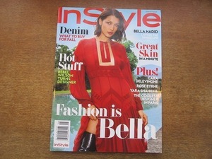 2001MK●洋雑誌「InStyle US アメリカ版インスタイル」2017.8●ベラ・ハディッド/レベル・ウィルソン/ヤラ・シャヒディ/ペネロペ・クルス