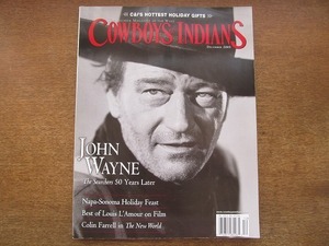 2005MK●洋雑誌「COWBOYS&INDIANS カウボーイズ＆インディアンズ」2005.12●ジョン・ウェイン/コリン・ファレル/ウエスタンファッション