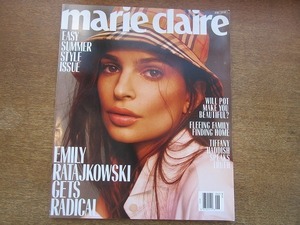 2001MK*. magazine [marie claire US American version Mali * clair ]2018.6*emi Lee *la octopus u ski / Chris tin*froses/ fashion 