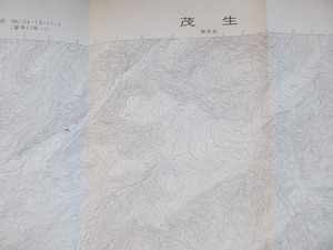 2.5 ten thousand minute. 1 topographic map [. raw ] Hokkaido * Showa era 44 year issue 
