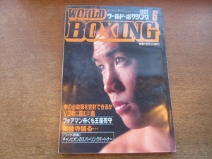 2109ND●ワールド・ボクシング 1995.6●V3戦に臨む川島郭志/ジョージ・フォアマン辛くも王座死守/薬師寺保栄/フェリックス・トリニダード