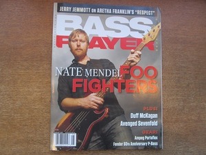 1904nkt●洋雑誌 BASS PLAYER ベースプレイヤー 2011/8●ネイト・メンデル/ダフ・マッケイガン/アヴェンジド・セヴンフォールド