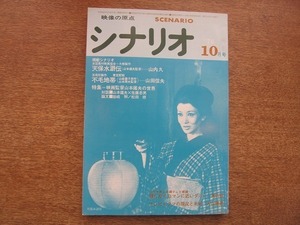 1903nkt●月刊シナリオ 1976.10●天保の水滸伝/山内久/不毛地帯/山田信夫/山本薩夫/佐藤忠男/岩崎昶/松田修/島田拡/大山勝美/他