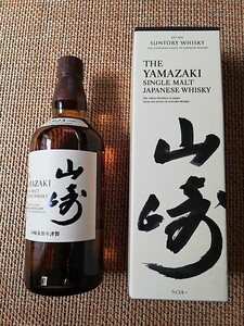 サントリー山崎 ノンビンテージ 箱付き SUNTORY 山崎 シングルモルトウイスキー700ml