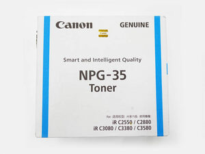 Canon NPG-35 トナー シアン（Cyan） 純正新品 キヤノン iRC2550/iRC2880/iRC3080/iRC3380/iRC3580用 ★保証付き・本州送料無料★