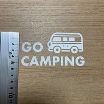 78. 【送料無料】 GO CAMPING カッティングステッカー バス キャンプ CAMP アウトドア【新品】_画像3