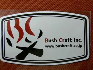 正規品　【　ブッシュクラフト　Bush　Craft　】　”焚火”　ステッカー　