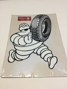 MICHELIN（ミシュラン）★ ビバンダム　ミシュランタイヤ　エンボスサイン★ブリキ看板★長期保管・デッドストック品・未使用品