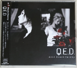 ☆ アシッド・ブラック・チェリー Acid Black Cherry Q.E.D. 初回限定 2枚組 CD + DVD ブックレット付き 帯付き AVCD-32149/B 新品同様 ☆