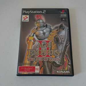 PS2 プレイステーション2 ソフト エイジオブエンパイアⅡ エイジオブキング 動作確認済 送料無料!