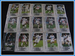 PANINI/パニーニ WCCF 2005-06ヨーロッパサッカークラブ選手カード(オリンピック・マルセイユ)15枚セット☆097～112/336(105無し)