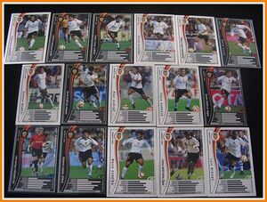 PANINI/パニーニ WCCF 2005-06ヨーロッパサッカークラブ選手カード(バレンシアCF)16枚セット☆305～320/336☆EUROPEAN CLUBS