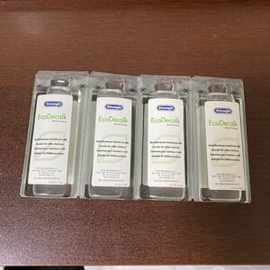 DeLonghi デロンギ 除石灰剤 ecodecalk 100ml 4個 並行輸入
