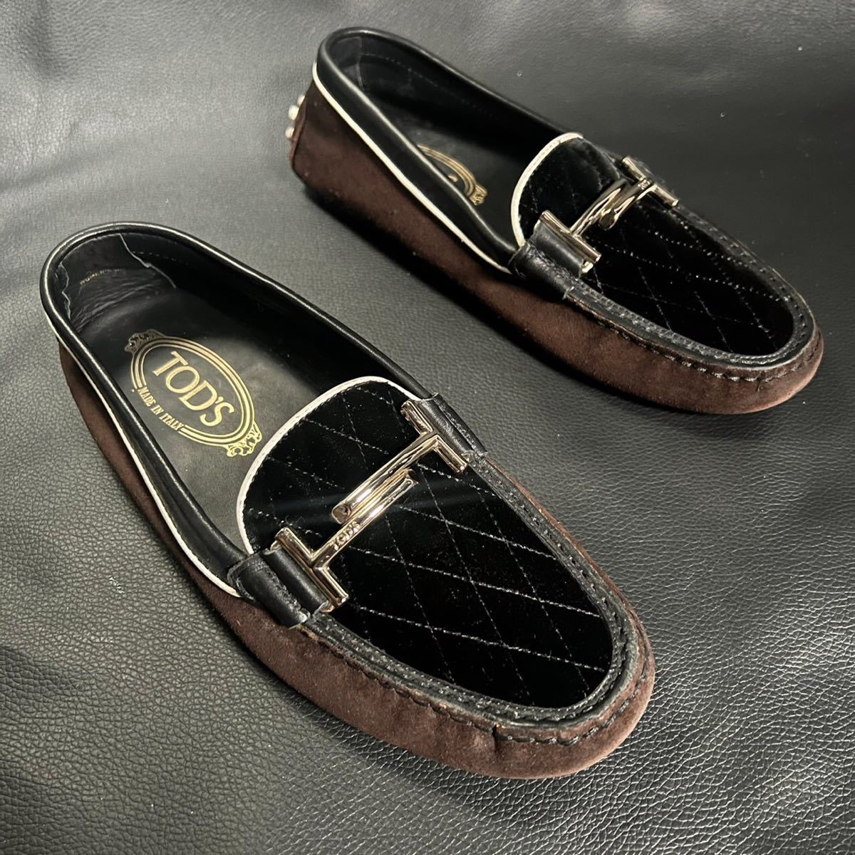 純正最安値」 TOD'S Leather Loafers ロンハーマン別注 www.m