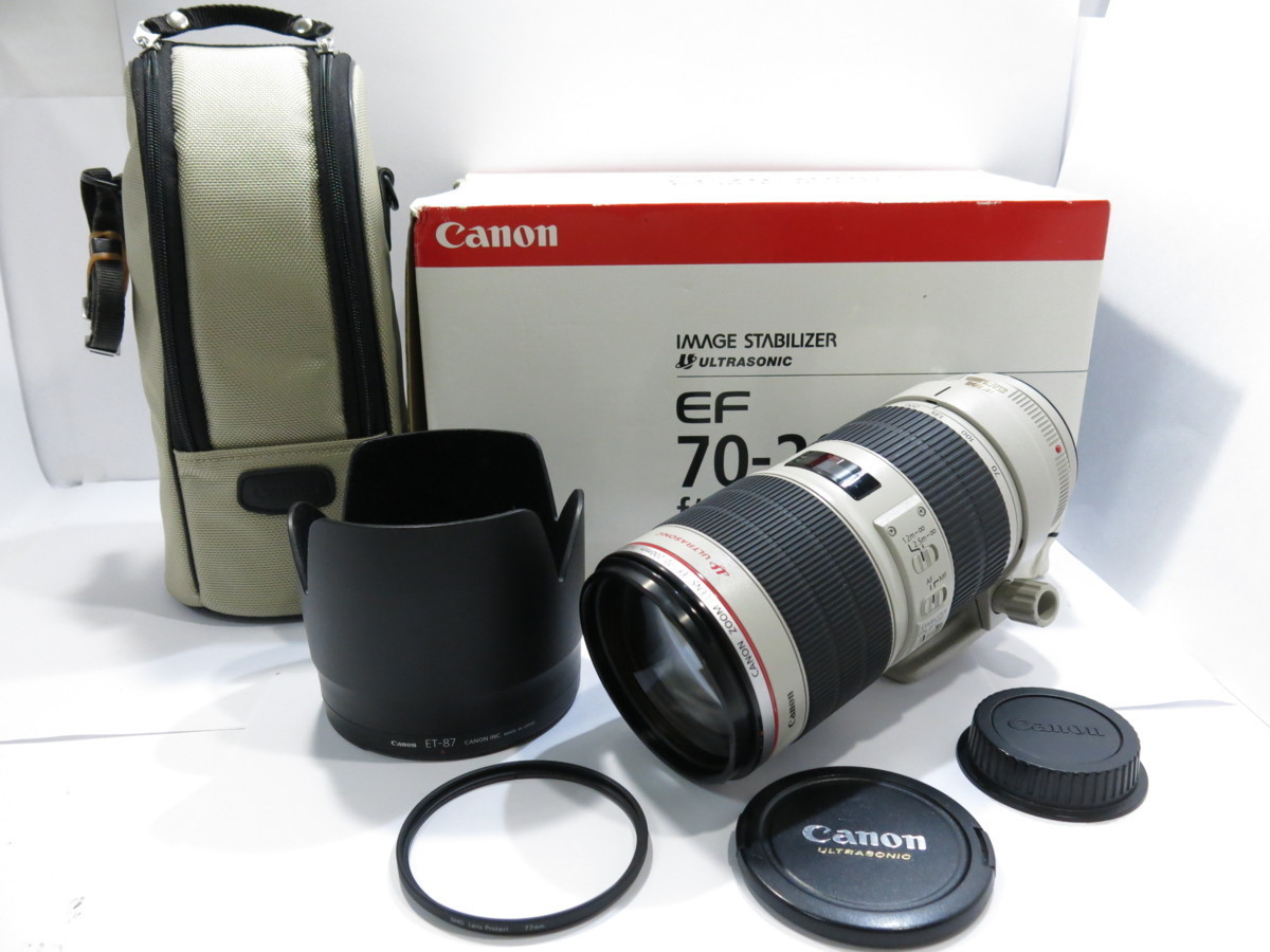 CANON EF70-200mm F2.8L IS USM オークション比較 - 価格.com