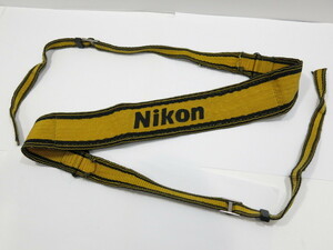 【 中古品 】Nikon ワイドカメラストラップ 幅約50mｍ 紐幅約13ｍｍ ニコン [管AZ880］