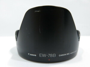[ secondhand goods present condition delivery junk ]Canon EW-78B lens hood Canon [ tube QS605]