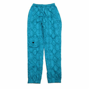 k# X-girl /X-gir SNAKE PATTERN PANTS длинные брюки [1] зеленый /LADIES#116[ б/у ]