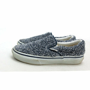 a■【23cm】バンズ/vans SLIP ON V98CL スニーカー/スリッポン 紺/LADIES/310【中古】