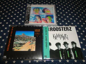 THE ROOSTERZ リマスター盤3枚 紙ジャケ (ROOSTERS,花田裕之)