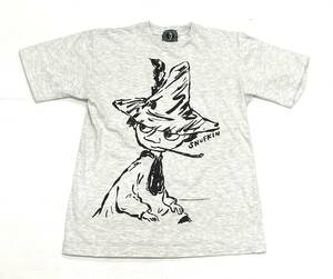 90s スナフキン Tシャツ グレー M 1990 SNUFKIN ムーミン ビンテージ