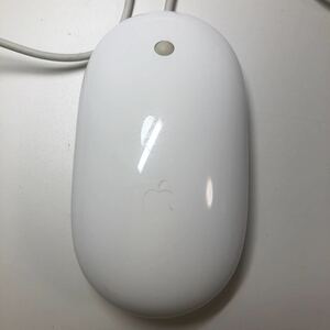 ★apple 純正 有線USBマウス A1152 中古動作品♪ アップル Apple Mouse Apple Mighty Mouse MA086J/A (A1152) 有線 マウス PC用 macbook用