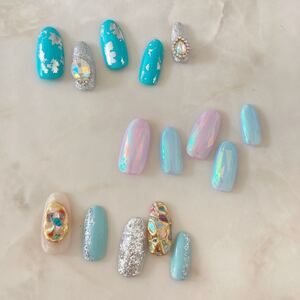ネイルチップ ハンドメイド